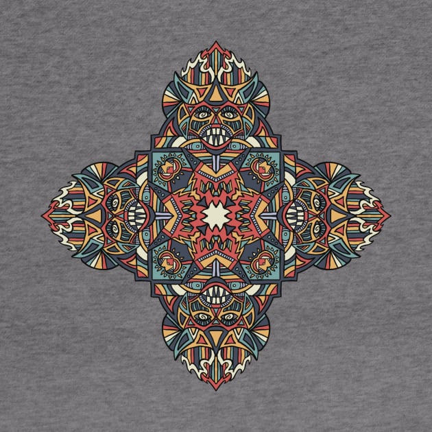 Tribal Mask Mandala by TylerMade